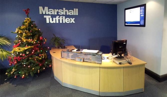 Marshall-Tufflex Digital Signage